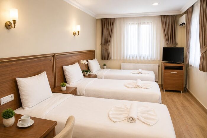 Hotel Rio üç kişilik oda